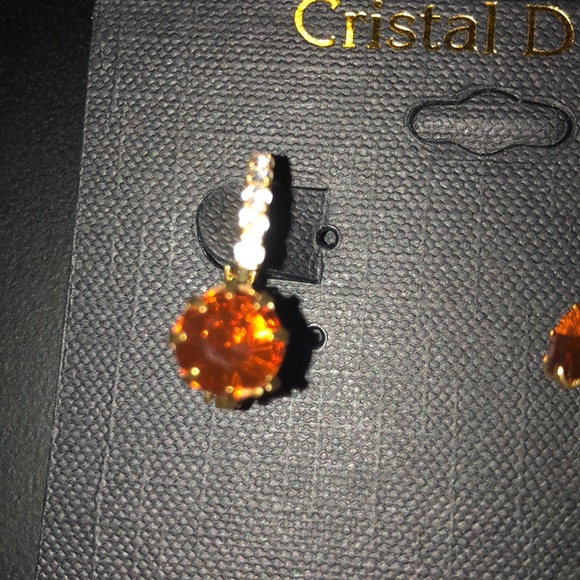 Prom/Pageant/Bridal Earrings - Picture 2 of 2